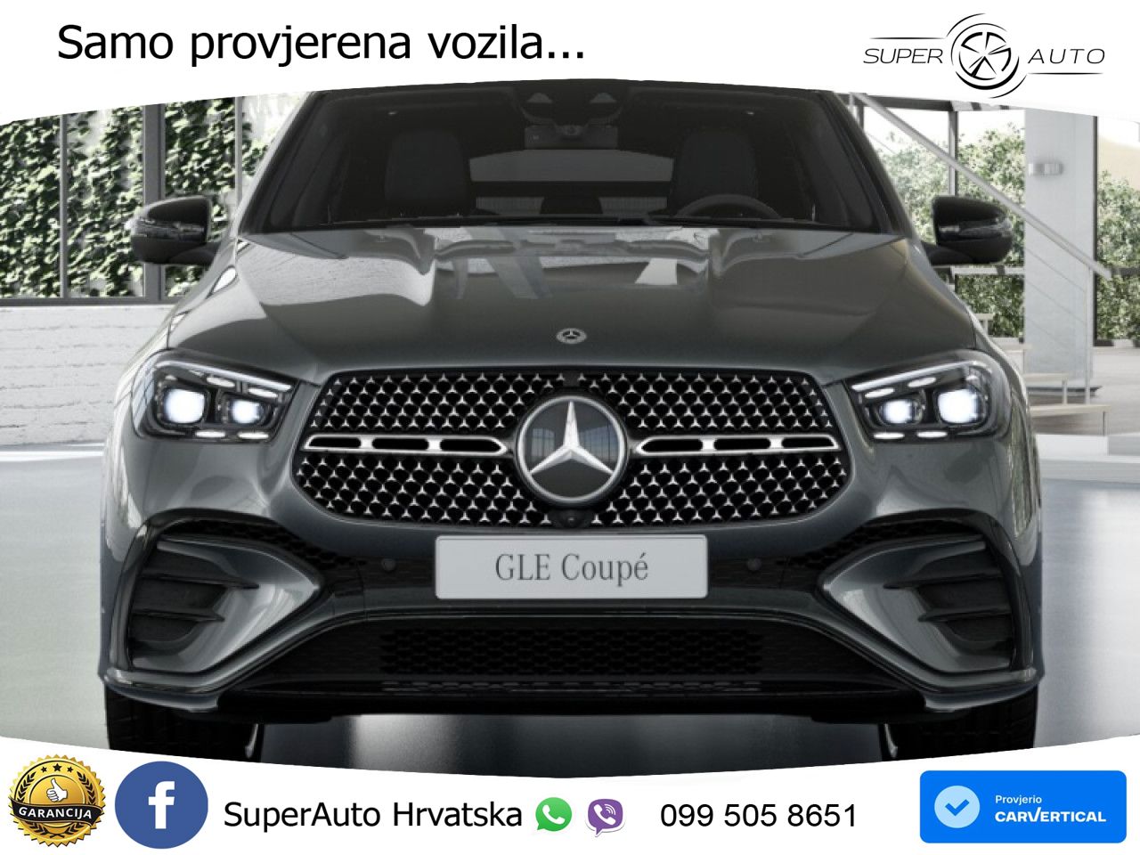 Mercedes GLE Coupe 450d (367 KS) EQ Boost 4MATIC 9G-TRONIC AMG LED+GR SJED+ACC