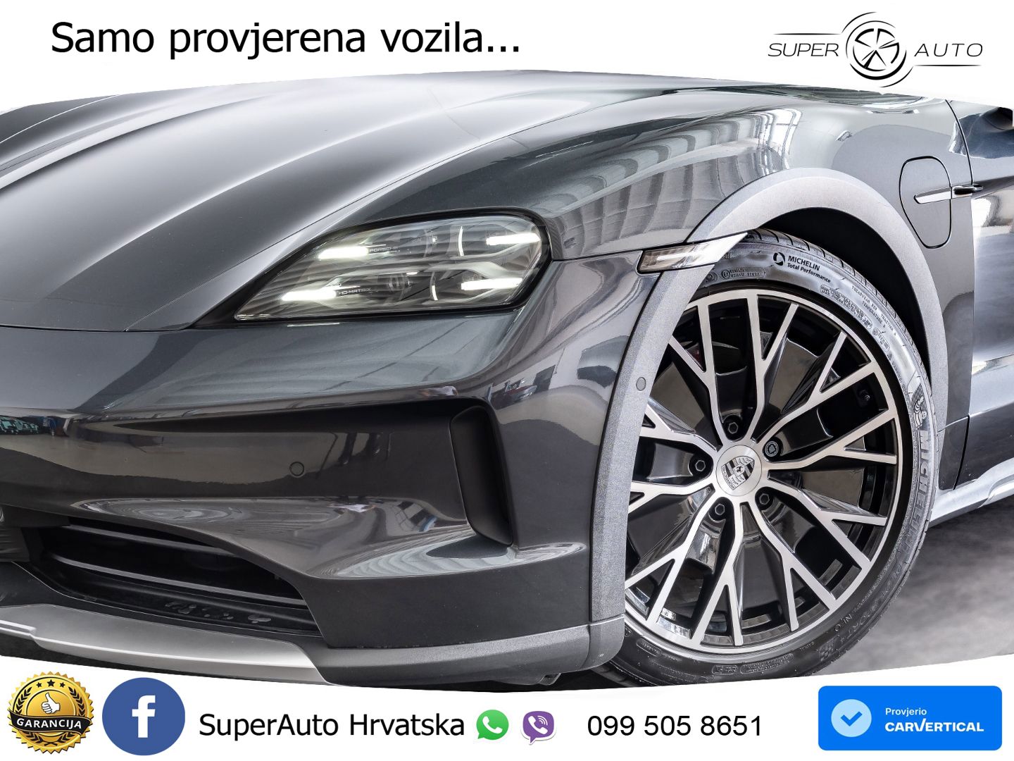 Porsche Taycan Cross Turismo 4 105 kWh (435 KS)