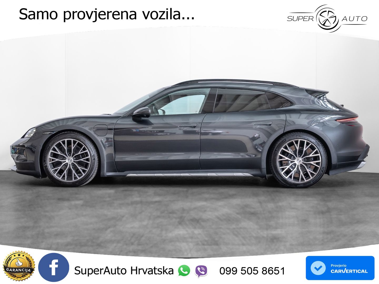 Porsche Taycan Cross Turismo 4 105 kWh (435 KS)