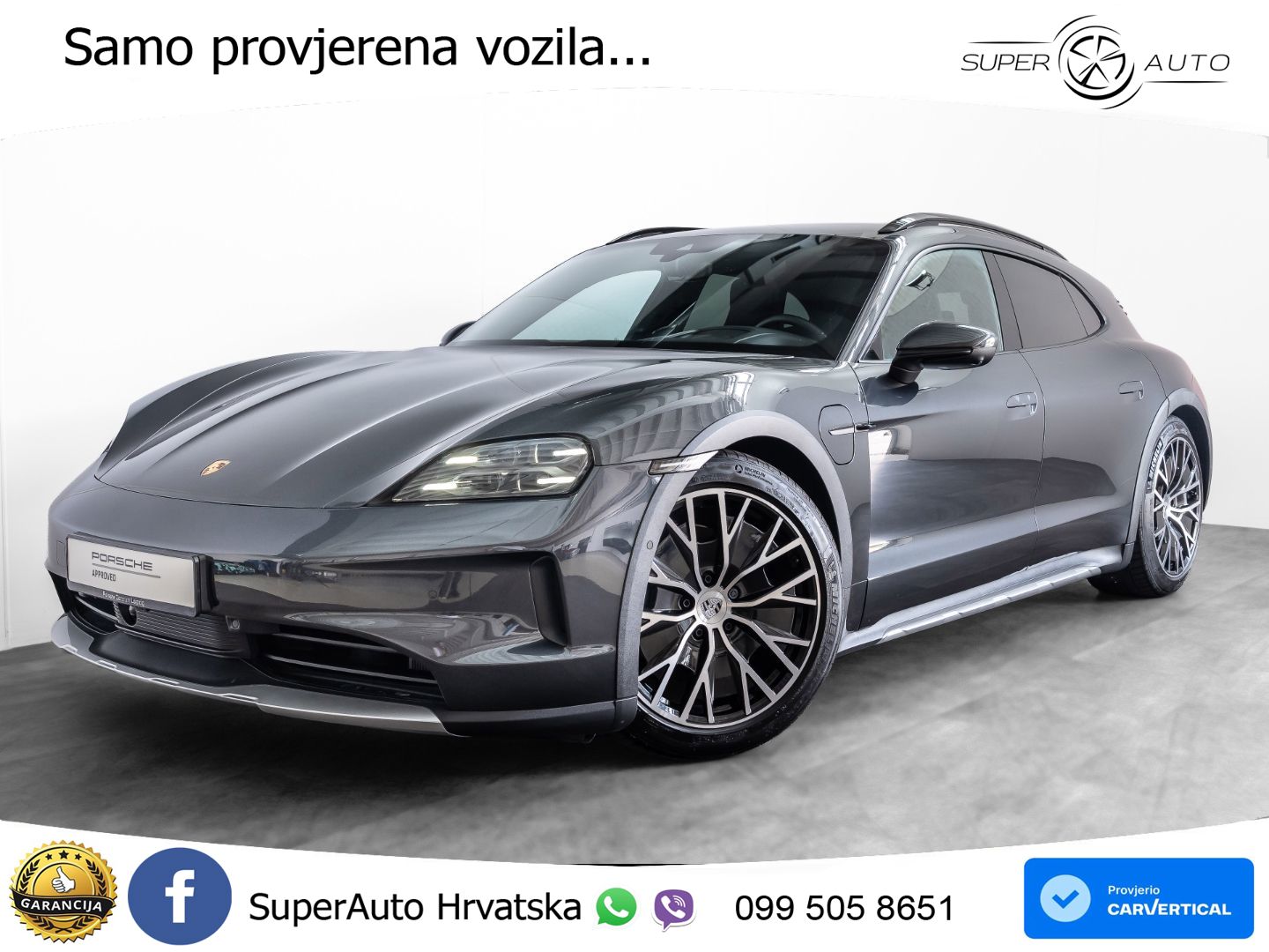 Porsche Taycan Cross Turismo 4 105 kWh (435 KS)