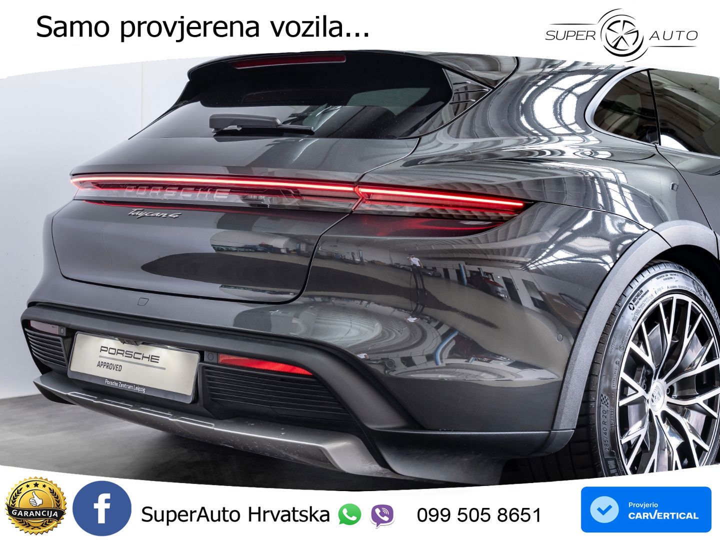 Porsche Taycan Cross Turismo 4 105 kWh (435 KS)