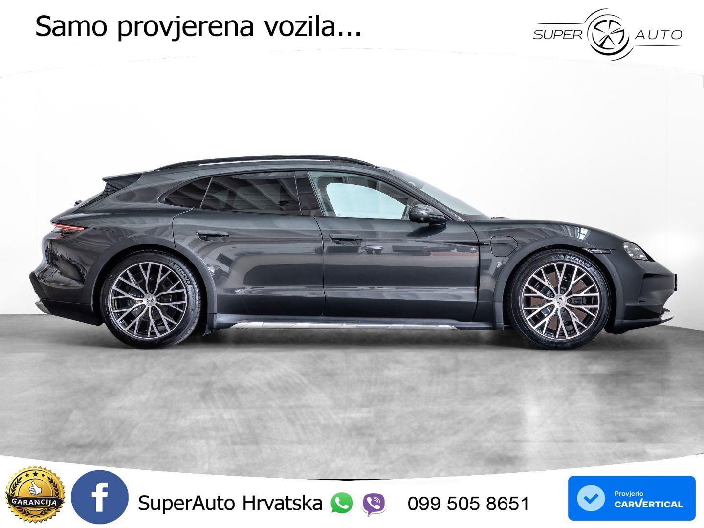 Porsche Taycan Cross Turismo 4 105 kWh (435 KS)