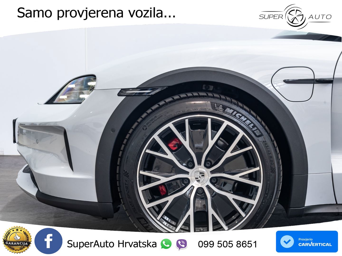 Porsche Taycan Cross Turismo 4S 105 kWh (598 KS)