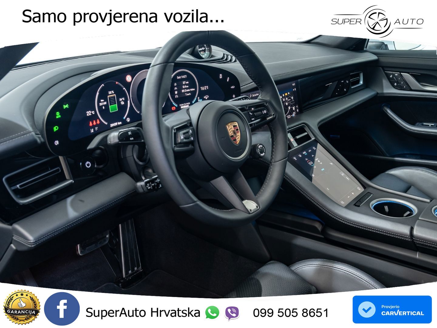 Porsche Taycan Cross Turismo 4S 105 kWh (598 KS)