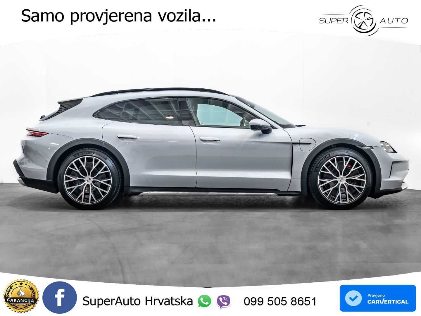 Porsche Taycan Cross Turismo 4S 105 kWh (598 KS)
