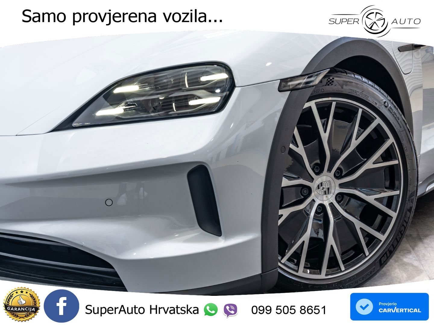 Porsche Taycan Cross Turismo 4S 105 kWh (598 KS)