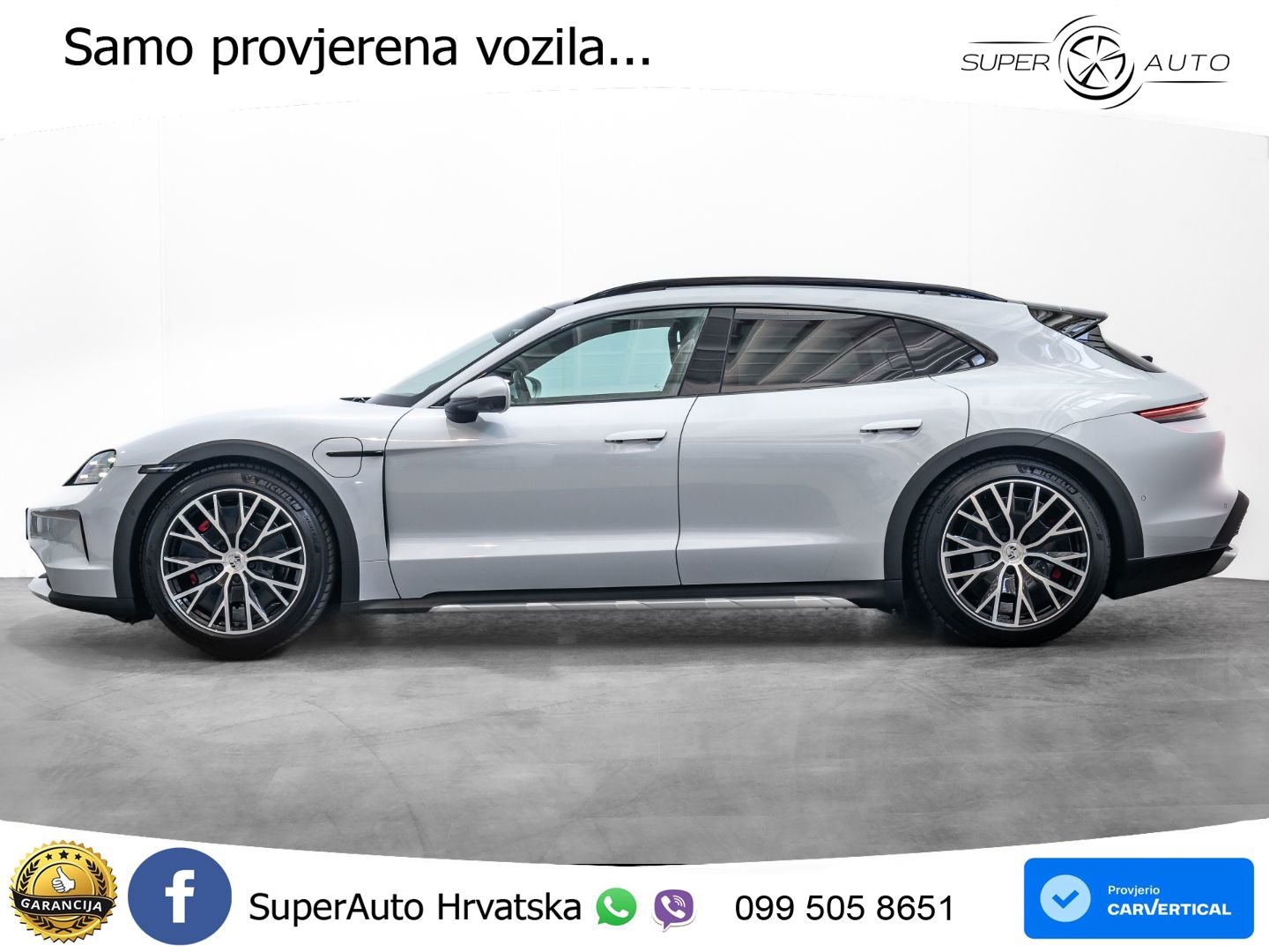 Porsche Taycan Cross Turismo 4S 105 kWh (598 KS)