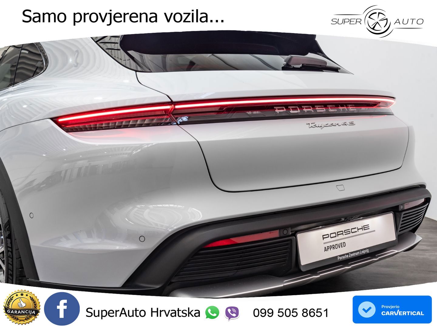 Porsche Taycan Cross Turismo 4S 105 kWh (598 KS)