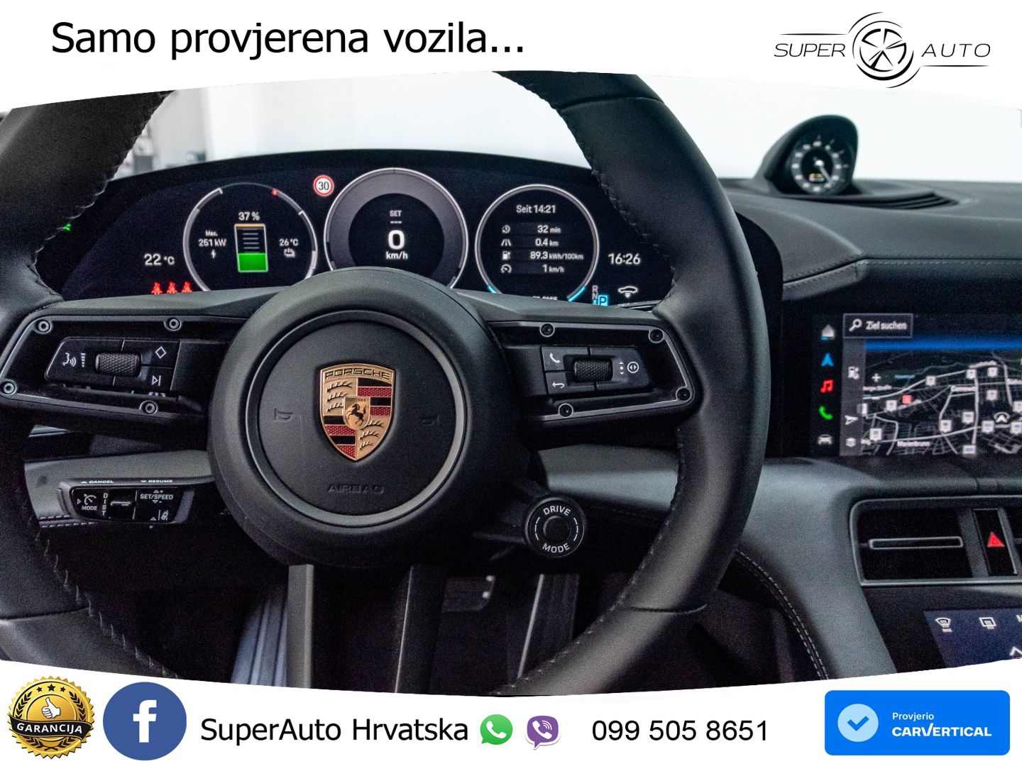 Porsche Taycan Cross Turismo 4S 105 kWh (598 KS)