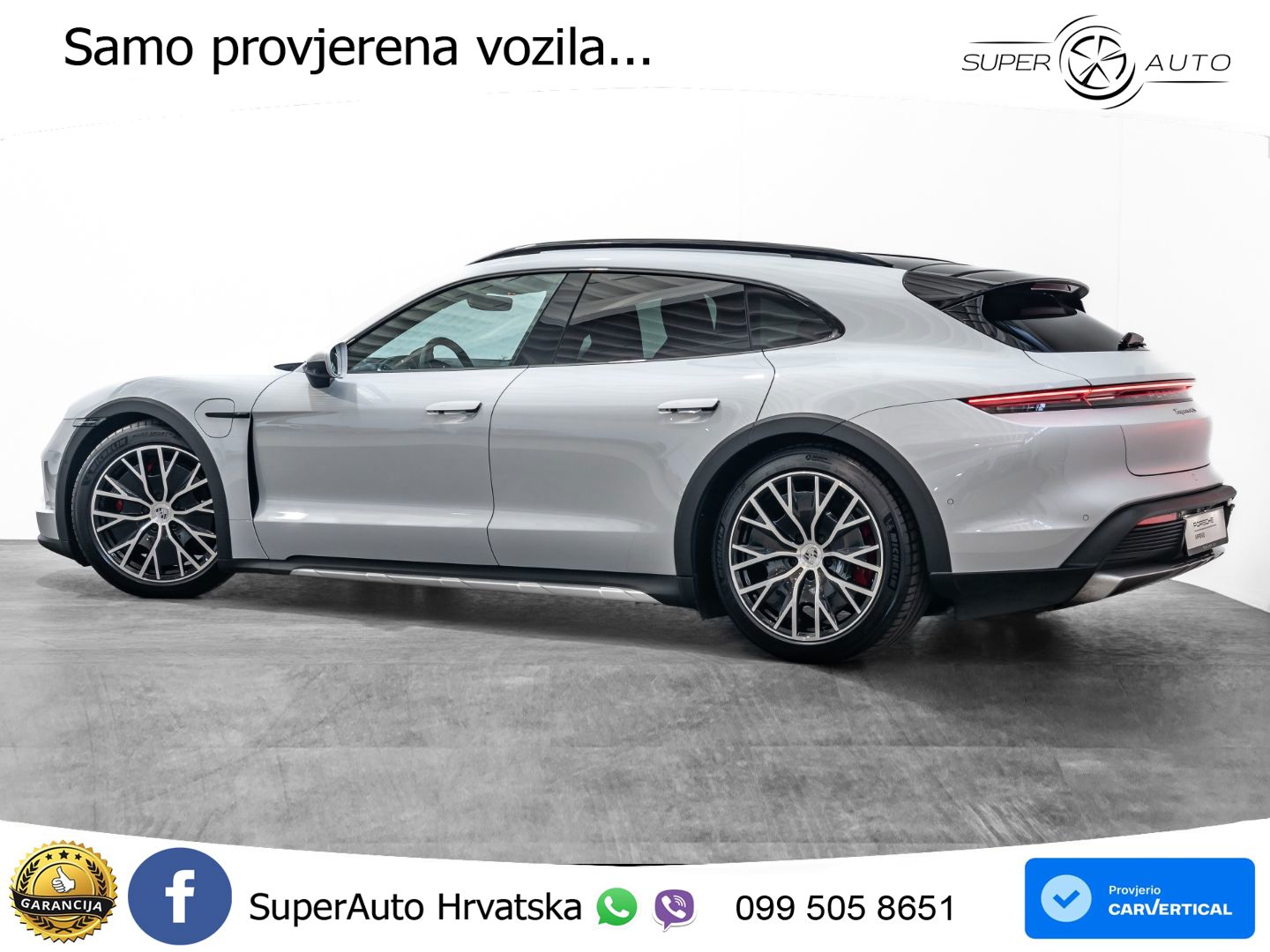 Porsche Taycan Cross Turismo 4S 105 kWh (598 KS)