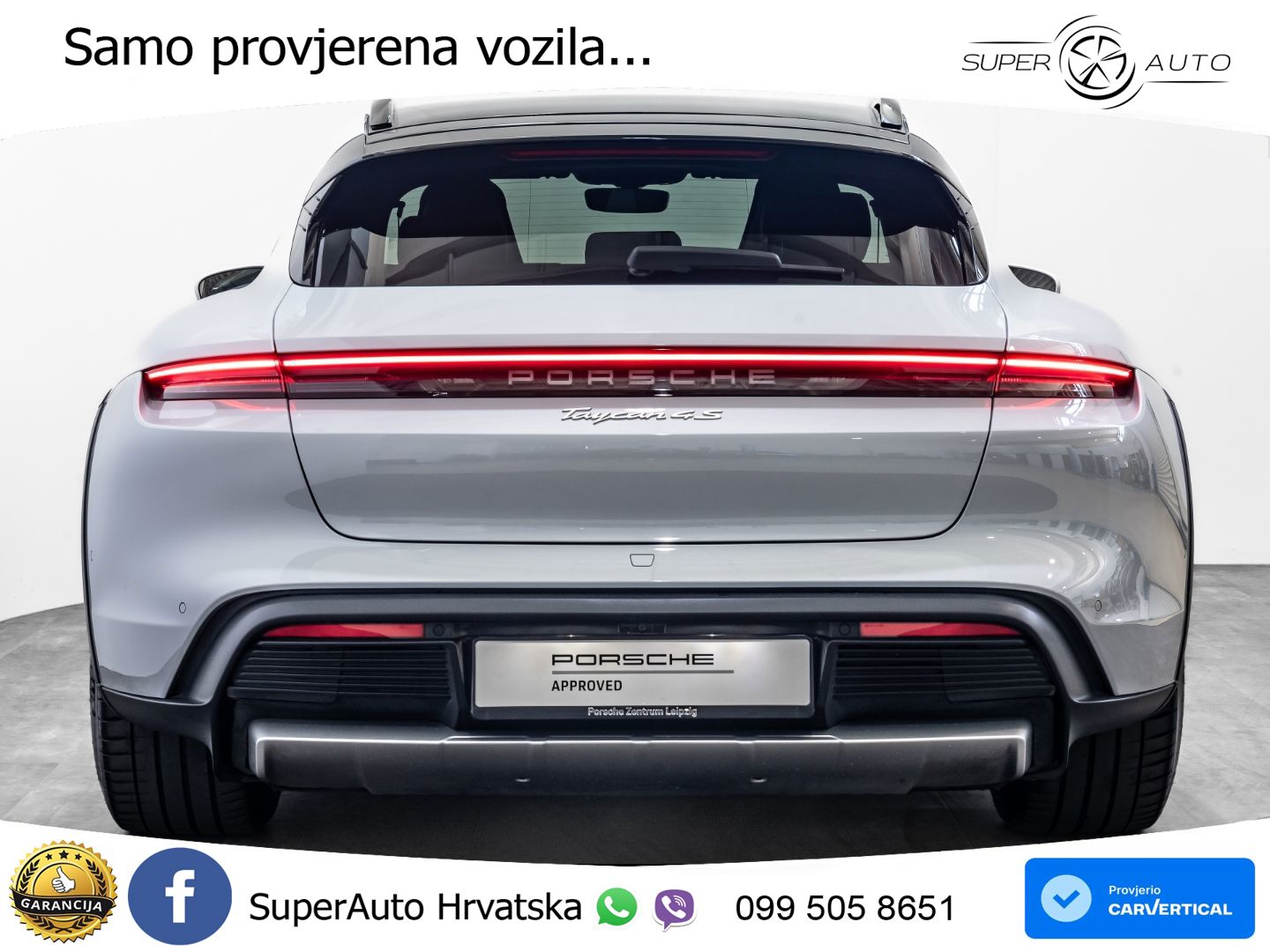 Porsche Taycan Cross Turismo 4S 105 kWh (598 KS)
