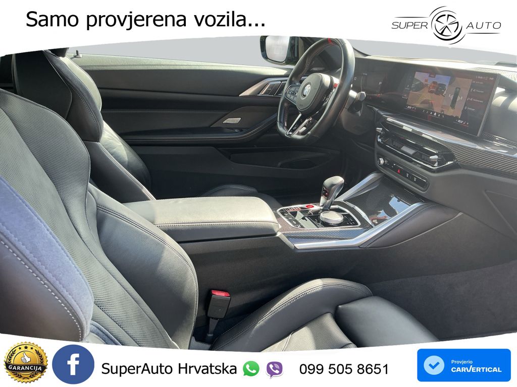 BMW M4 Convertible Competition 3.0 (530 KS) xDrive Steptronic LED+GR SJED+ACC