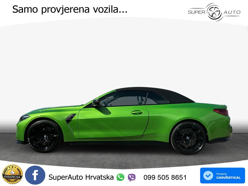 BMW M4 Convertible Competition 3.0 (530 KS) xDrive Steptronic LED+GR SJED+ACC