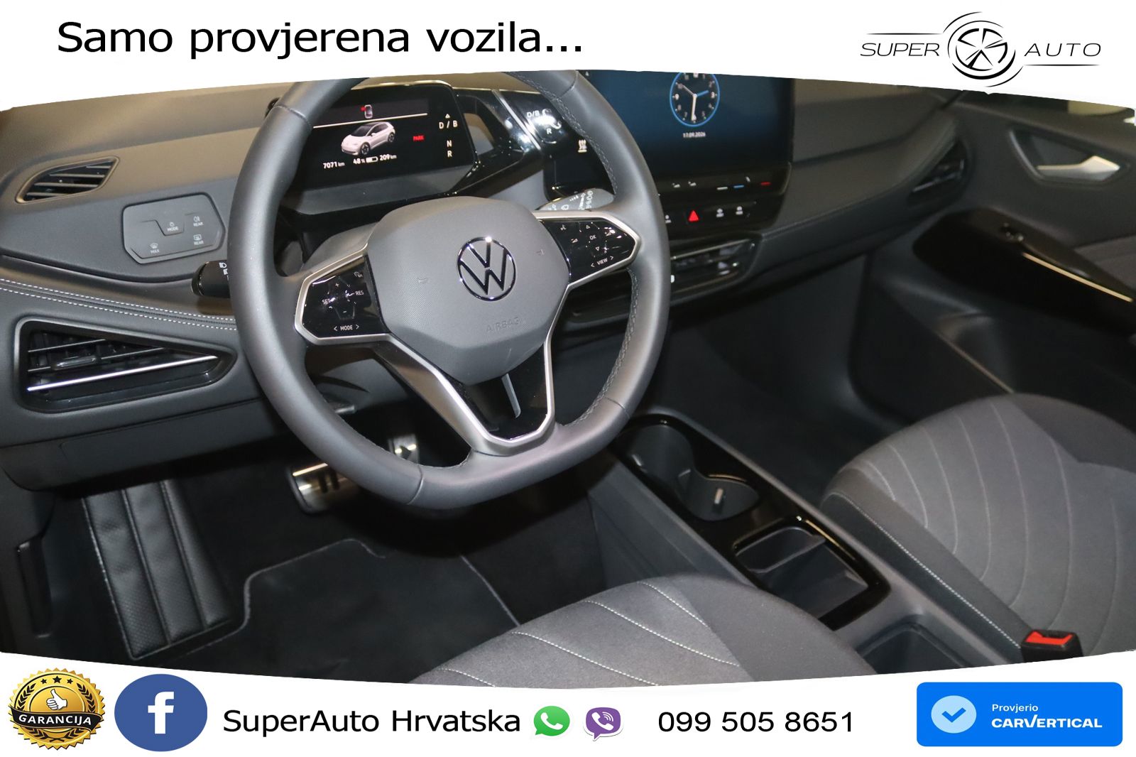Volkswagen ID.3 Pro 62 kWh (204 KS)