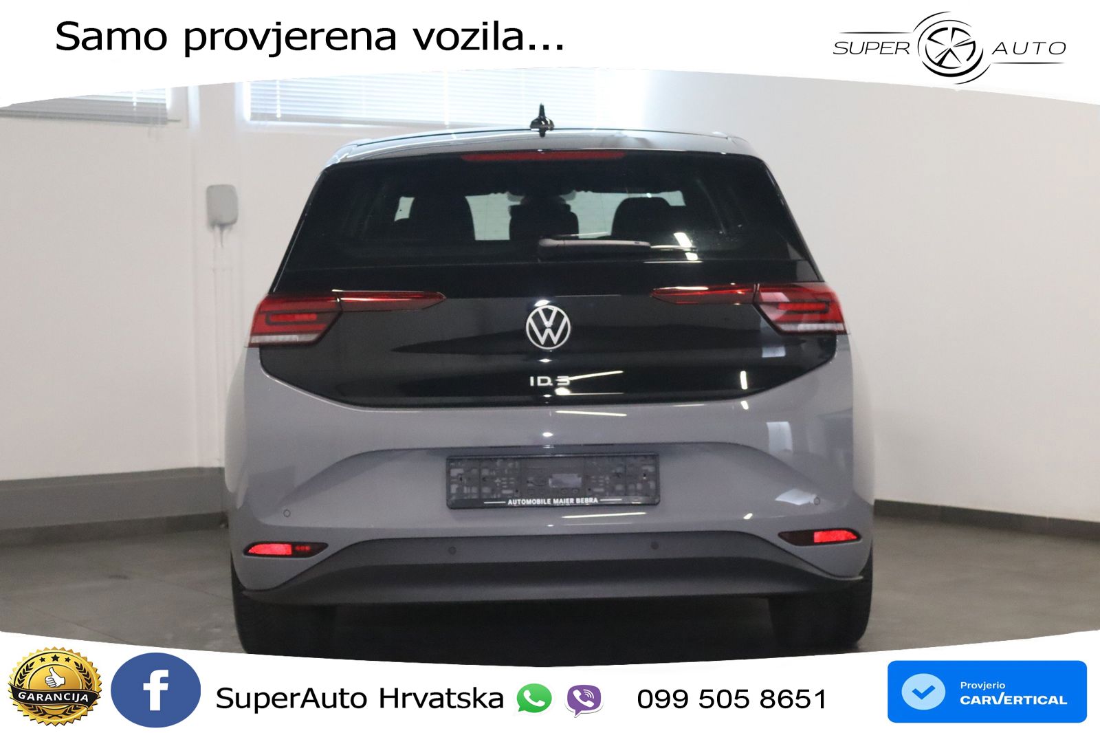 Volkswagen ID.3 Pro 62 kWh (204 KS)