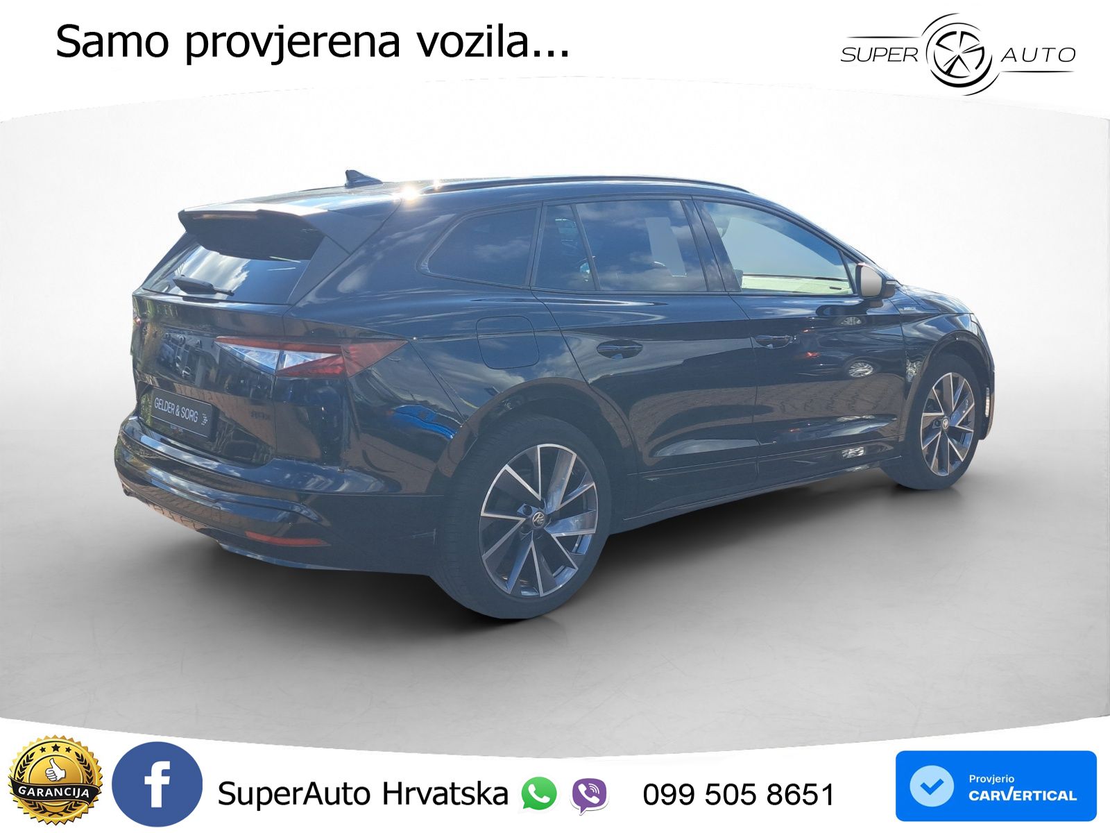 Škoda Enyaq iV 80x 82 kWh (265 KS) AWD SportLine LED+GR SJED+ACC