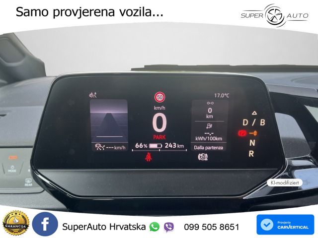 Volkswagen ID.3 Pro 62 kWh (204 KS)