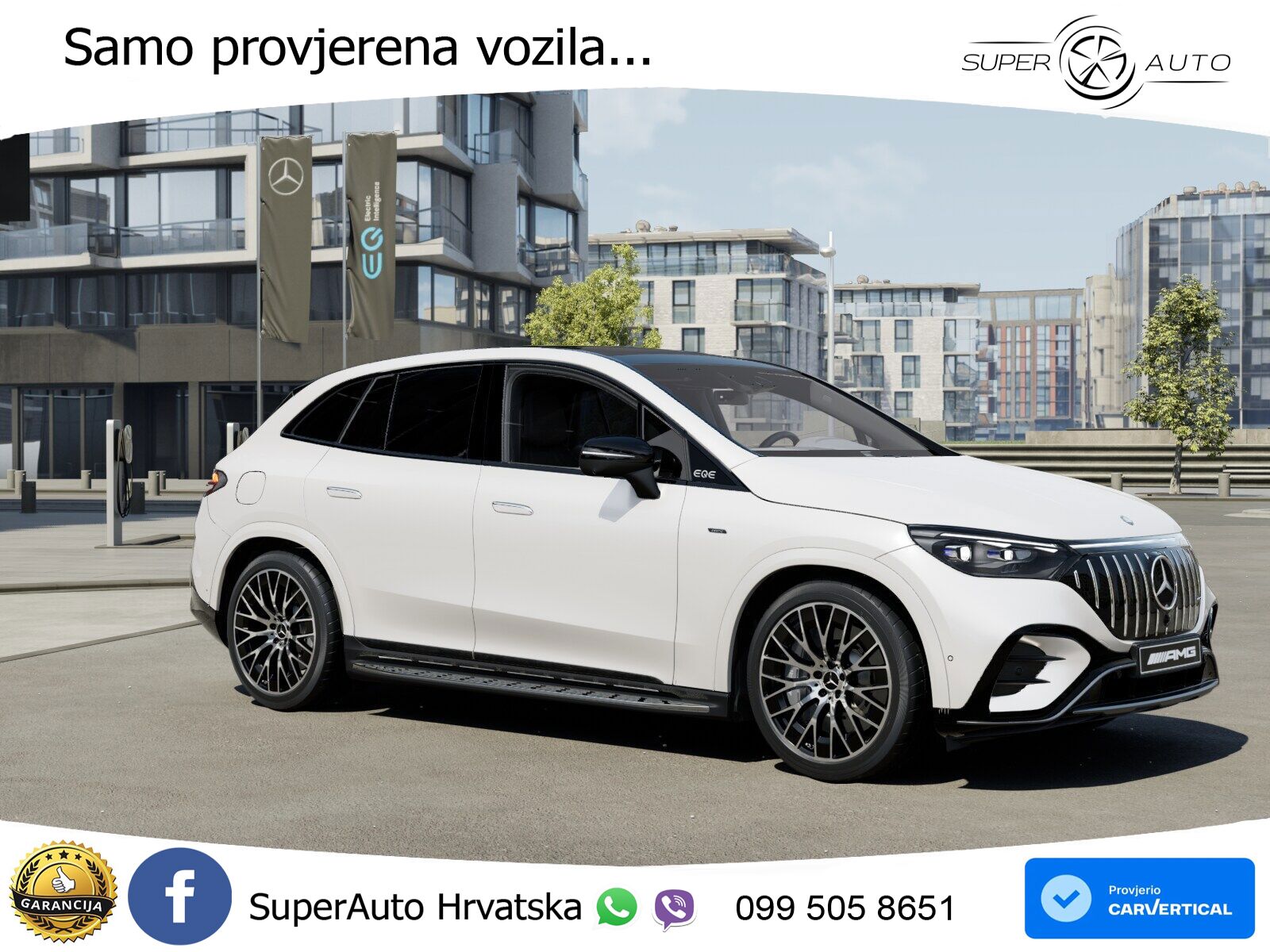 Mercedes EQE SUV AMG 43 100 kWh (476 KS) 4MATIC ACC+HEAD+4xGR SJED+360+PANO