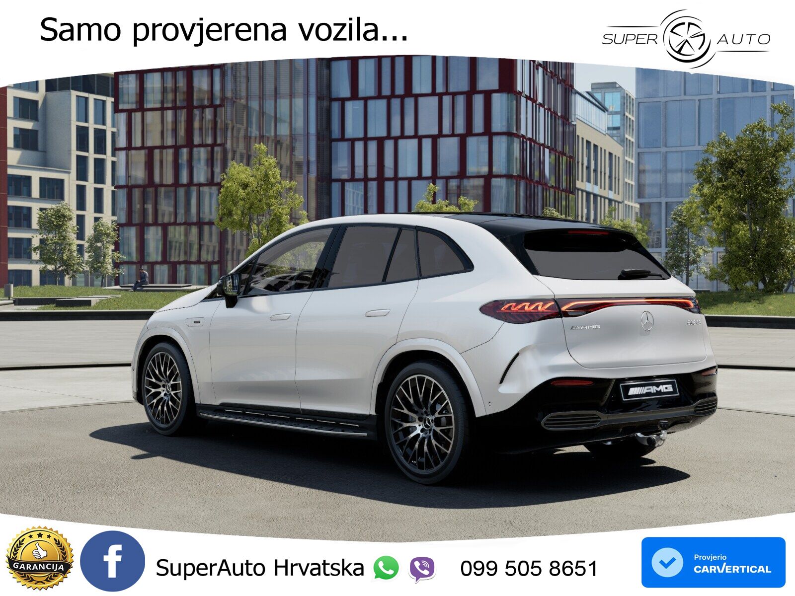 Mercedes EQE SUV AMG 43 100 kWh (476 KS) 4MATIC ACC+HEAD+4xGR SJED+360+PANO