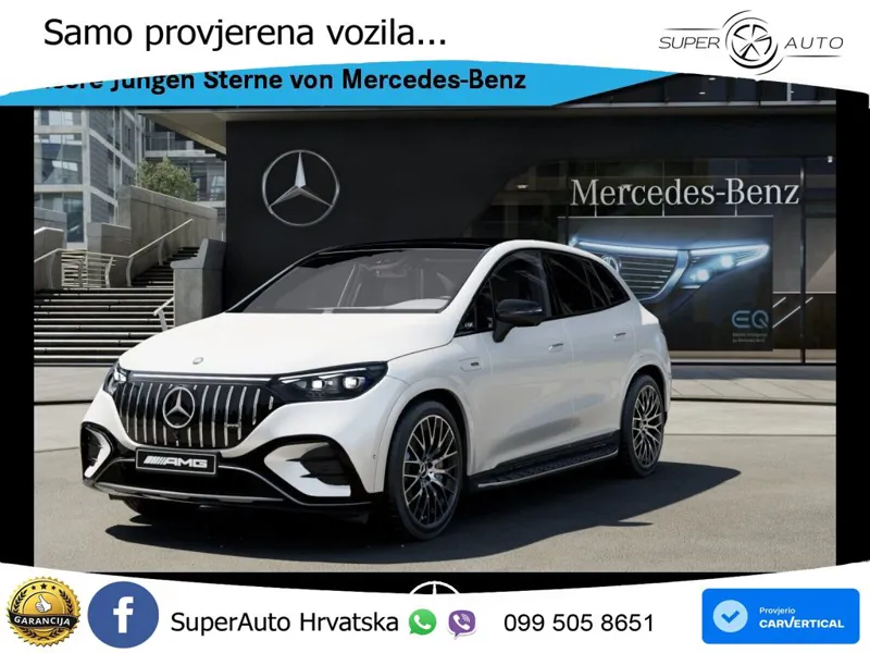 Mercedes EQE SUV AMG 43 100 kWh (476 KS) 4MATIC ACC+HEAD+4xGR SJED+360+PANO