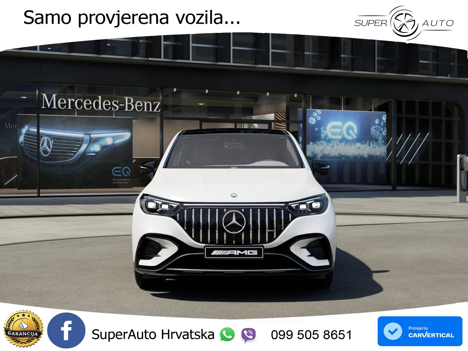 Mercedes EQE SUV AMG 43 100 kWh (476 KS) 4MATIC ACC+HEAD+4xGR SJED+360+PANO