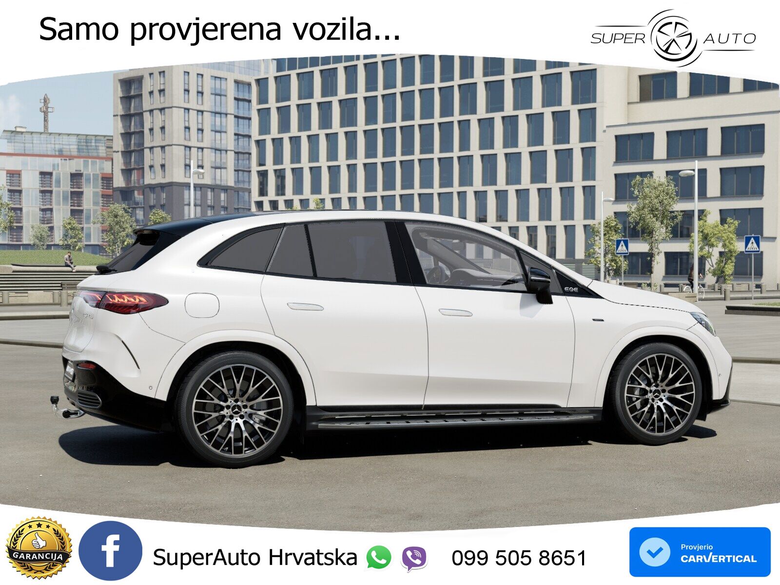 Mercedes EQE SUV AMG 43 100 kWh (476 KS) 4MATIC ACC+HEAD+4xGR SJED+360+PANO