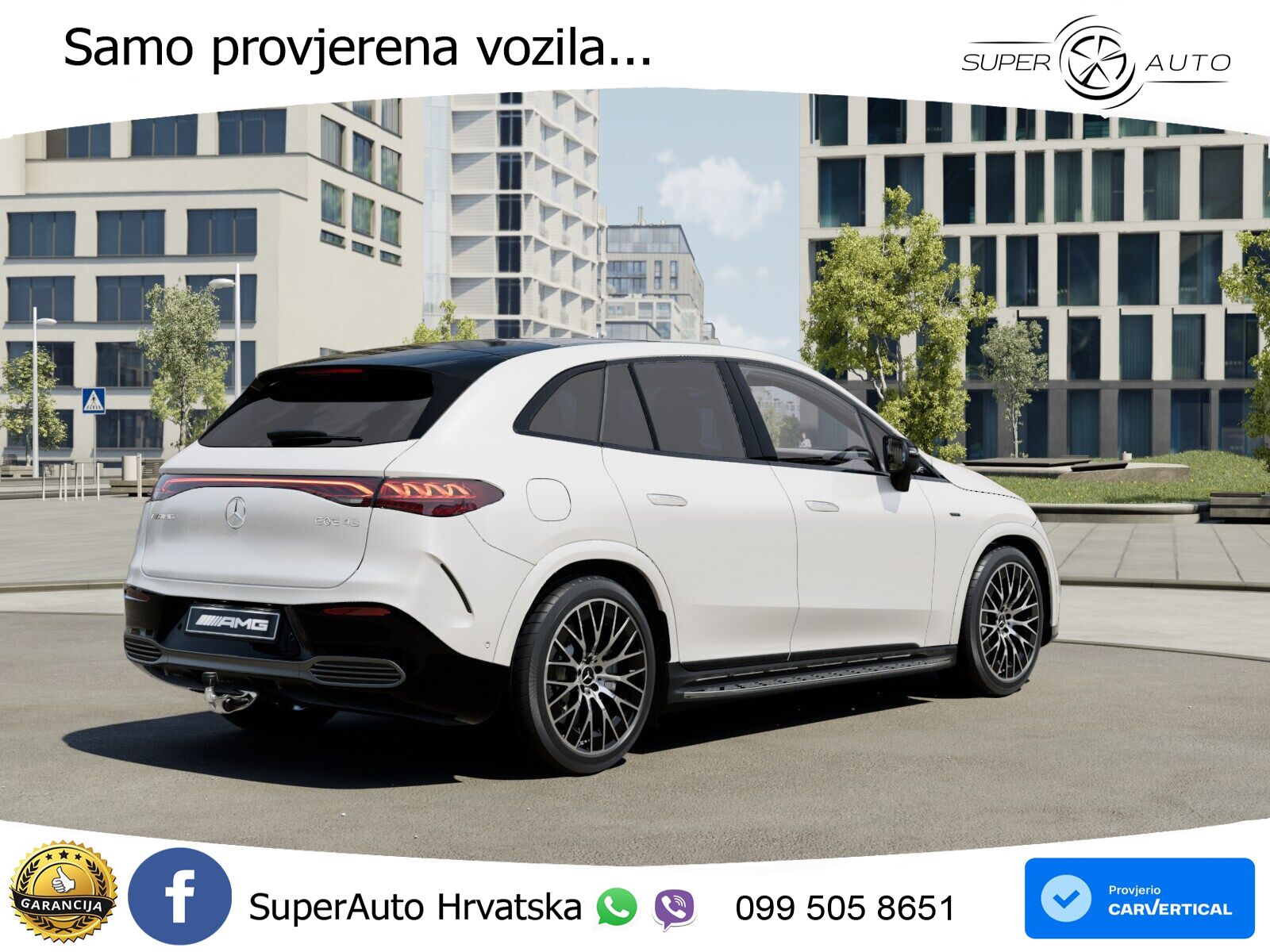 Mercedes EQE SUV AMG 43 100 kWh (476 KS) 4MATIC ACC+HEAD+4xGR SJED+360+PANO