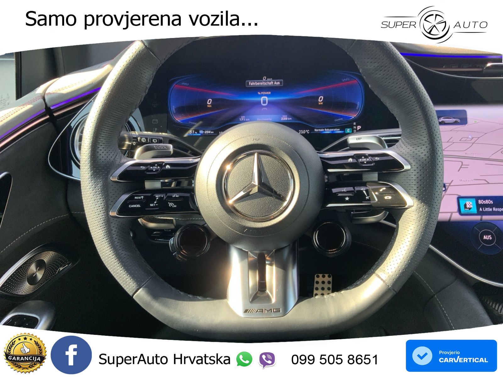 Mercedes EQE SUV AMG 43 100 kWh (476 KS) 4MATIC ACC+HEAD+4xGR SJED+360+PANO