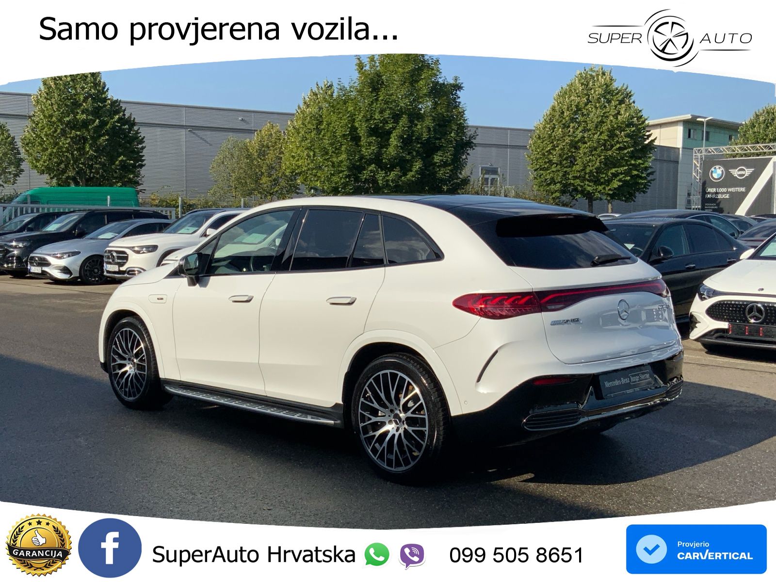 Mercedes EQE SUV AMG 43 100 kWh (476 KS) 4MATIC ACC+HEAD+4xGR SJED+360+PANO