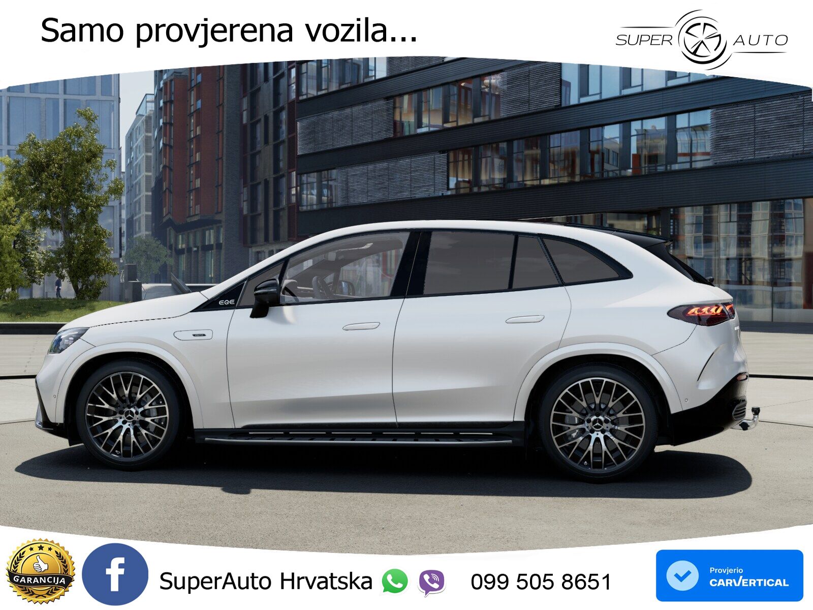 Mercedes EQE SUV AMG 43 100 kWh (476 KS) 4MATIC ACC+HEAD+4xGR SJED+360+PANO