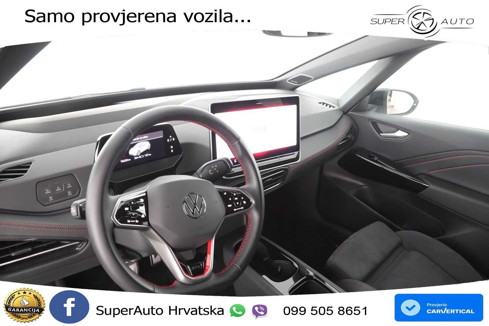 Volkswagen ID.3 GTX 84 kWh (286 KS) LED+GR SJED+ACC