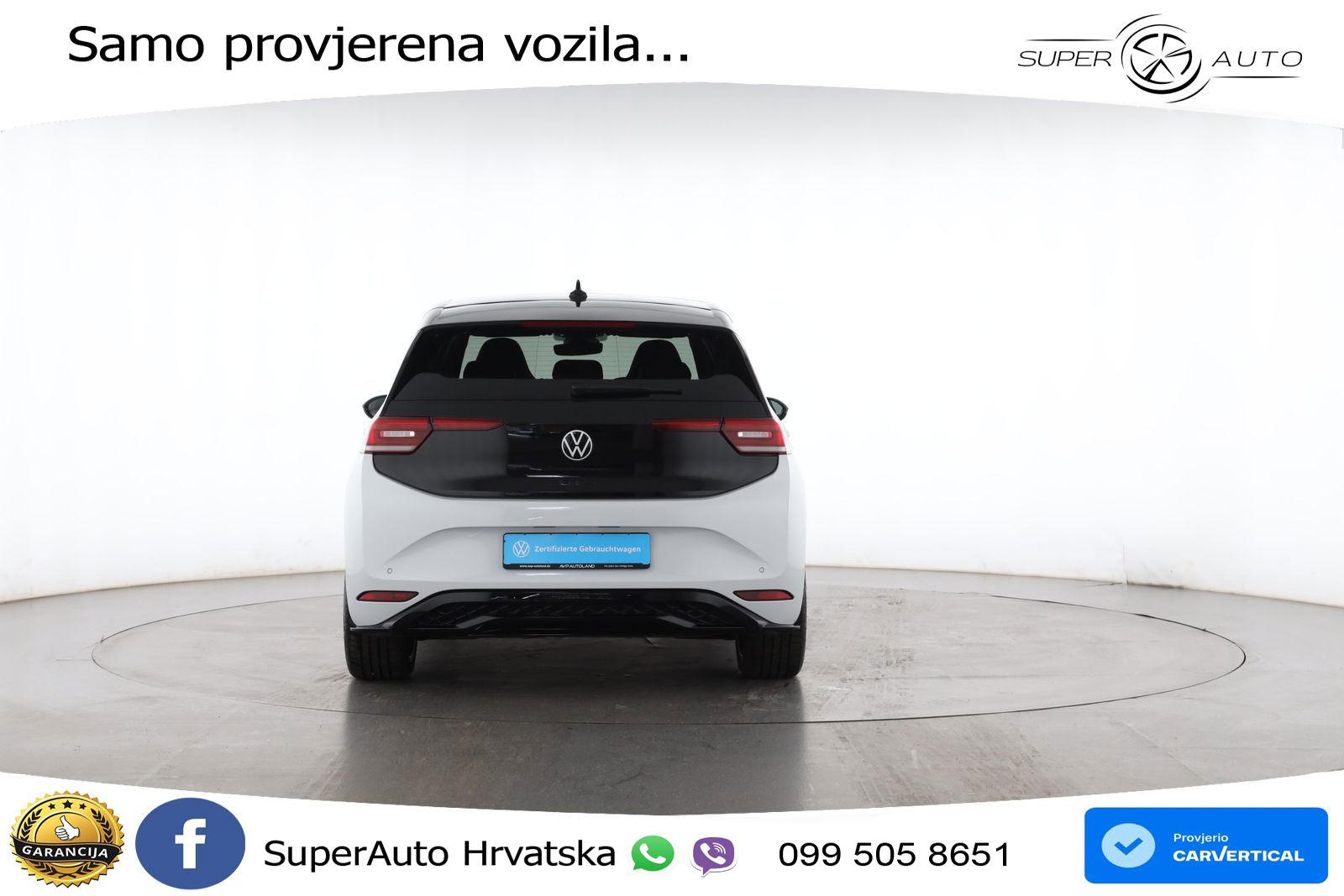 Volkswagen ID.3 GTX 84 kWh (286 KS) LED+GR SJED+ACC