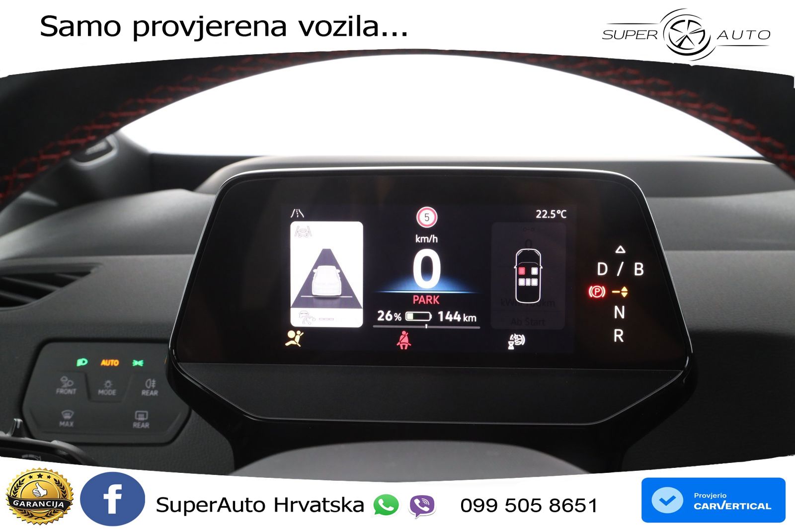 Volkswagen ID.3 GTX 84 kWh (286 KS) LED+GR SJED+ACC