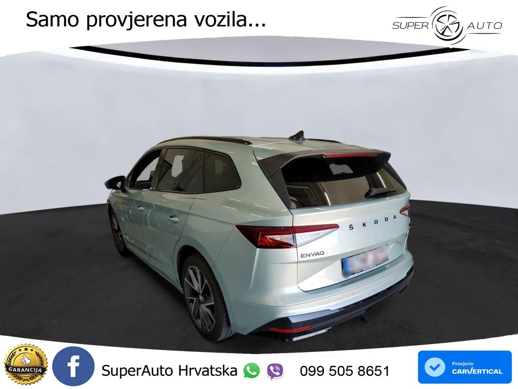 Škoda Enyaq iV 80x 82 kWh (265 KS) AWD SportLine LED+GR SJED+ACC