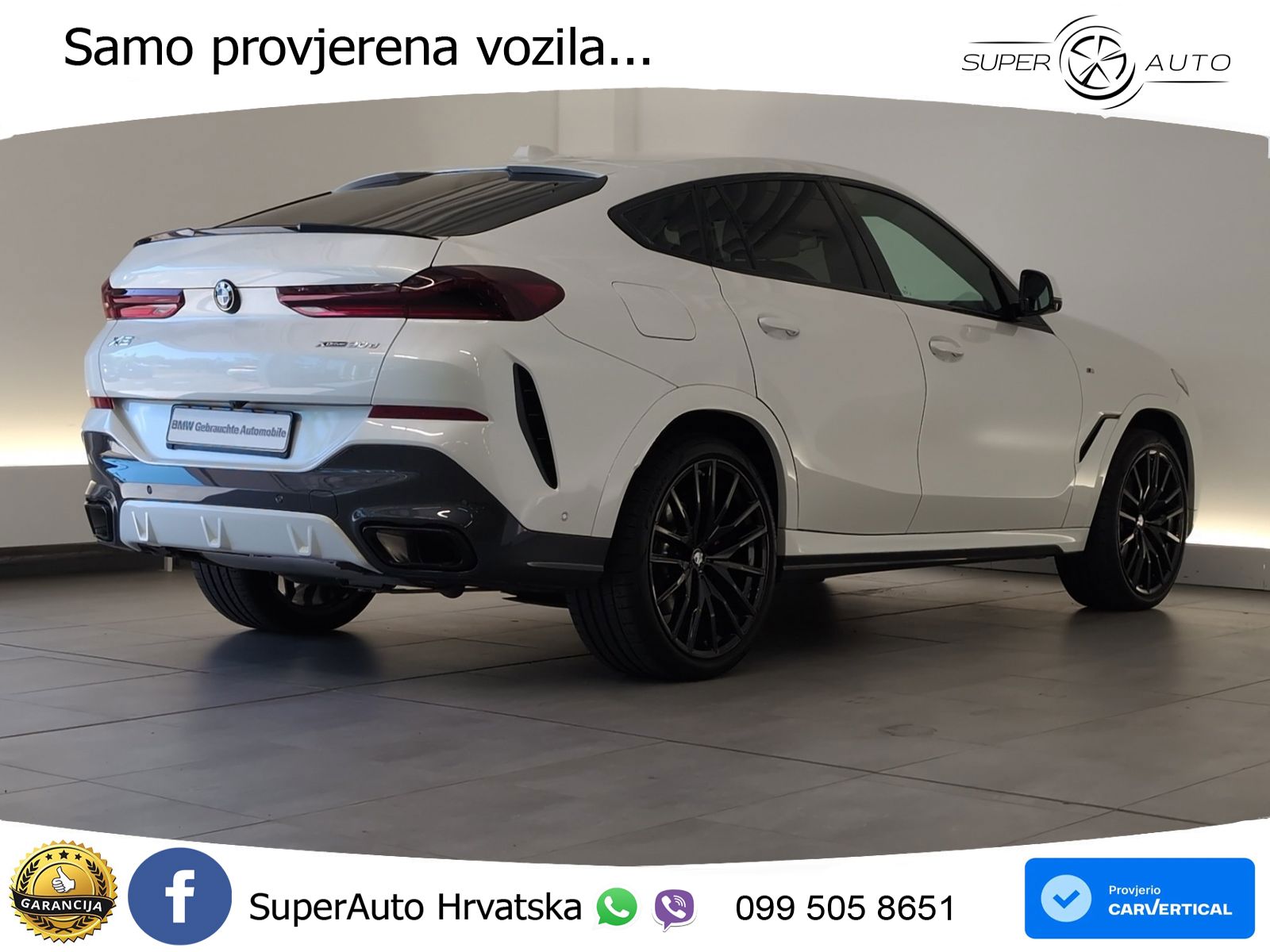 BMW X6 30d (298 KS) xDrive Steptronic M Sport LED+GR SJED+ACC