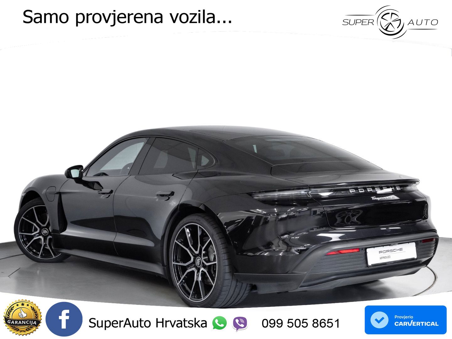 Porsche Taycan 4S Performance Plus 93.4 kWh (571 KS)