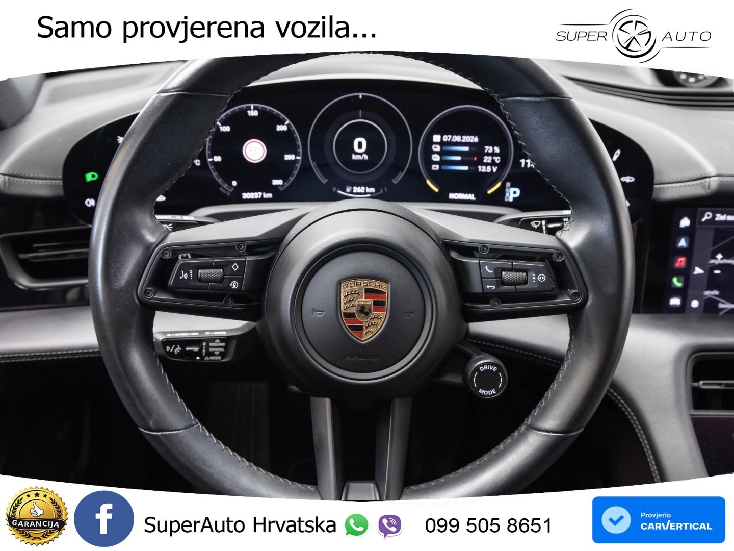 Porsche Taycan 4S Performance Plus 93.4 kWh (571 KS)