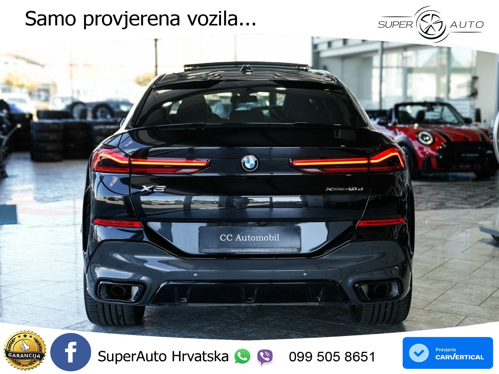 BMW X6 40d (352 KS) xDrive Steptronic M Sport LED+GR SJED+ACC