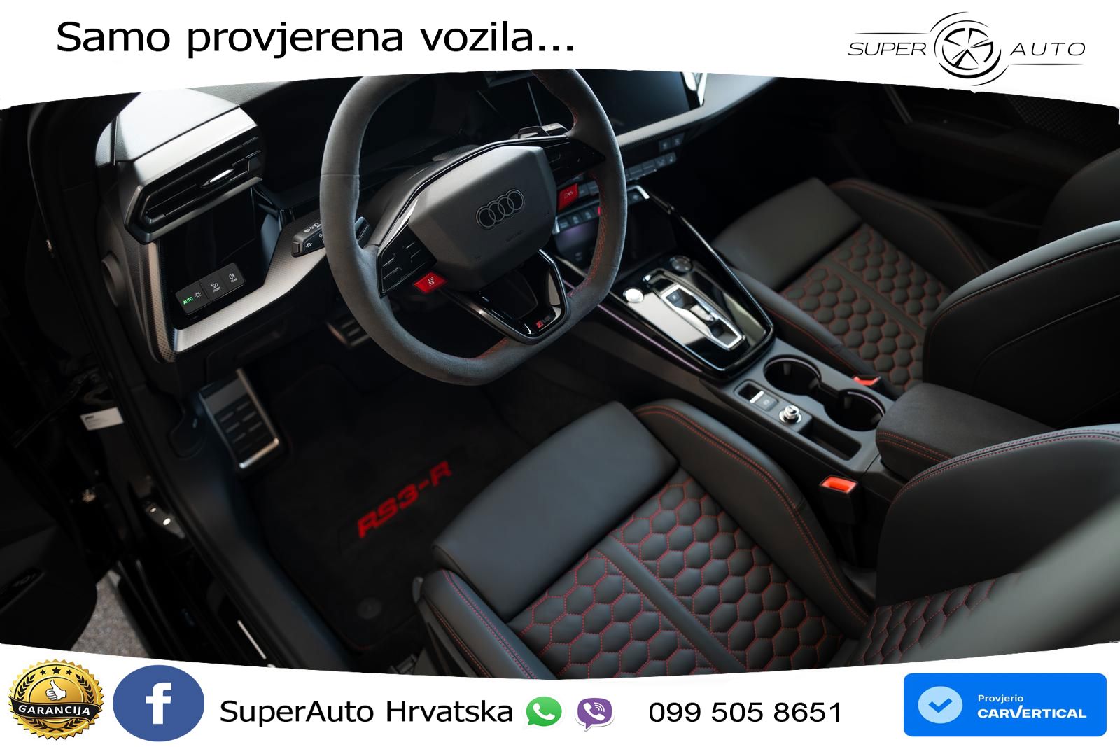Audi RS3-R ABT Sportback 2.5 TFSI (400 KS) quattro S tronic LED+GR SJED+ACC