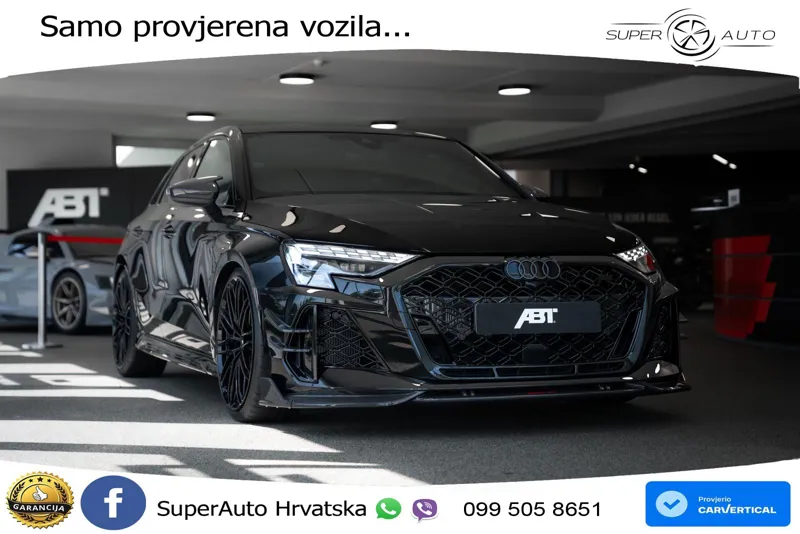 Audi RS3-R ABT Sportback 2.5 TFSI (400 KS) quattro S tronic LED+GR SJED+ACC