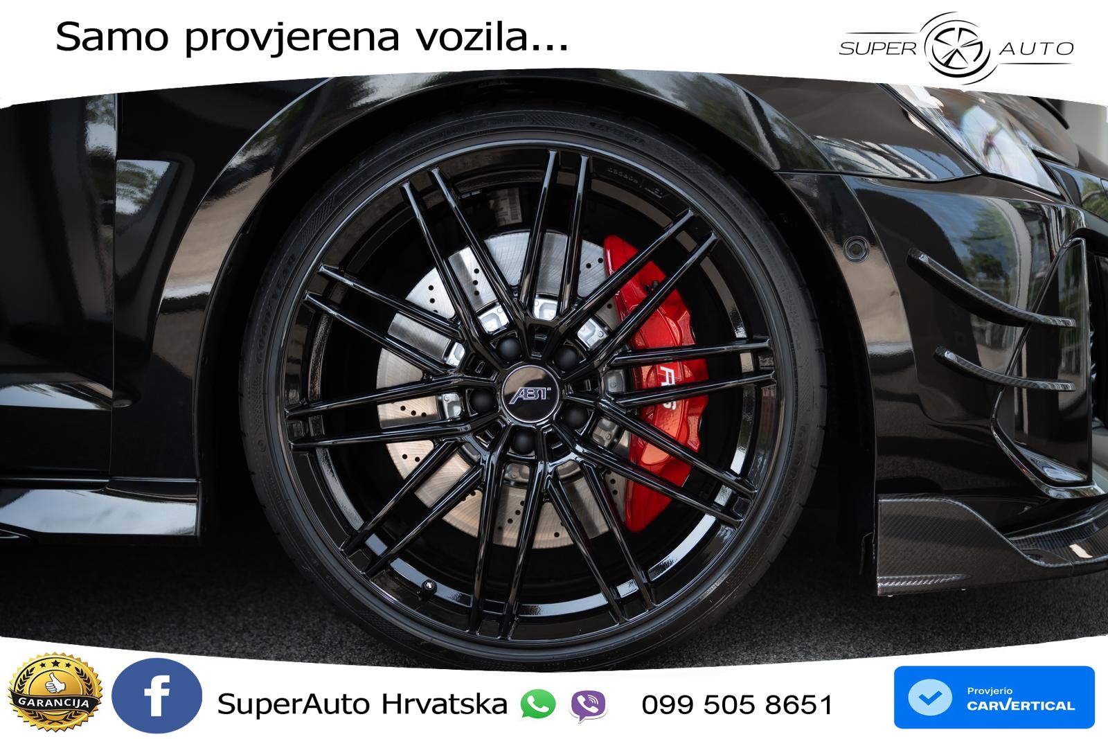 Audi RS3-R ABT Sportback 2.5 TFSI (400 KS) quattro S tronic LED+GR SJED+ACC