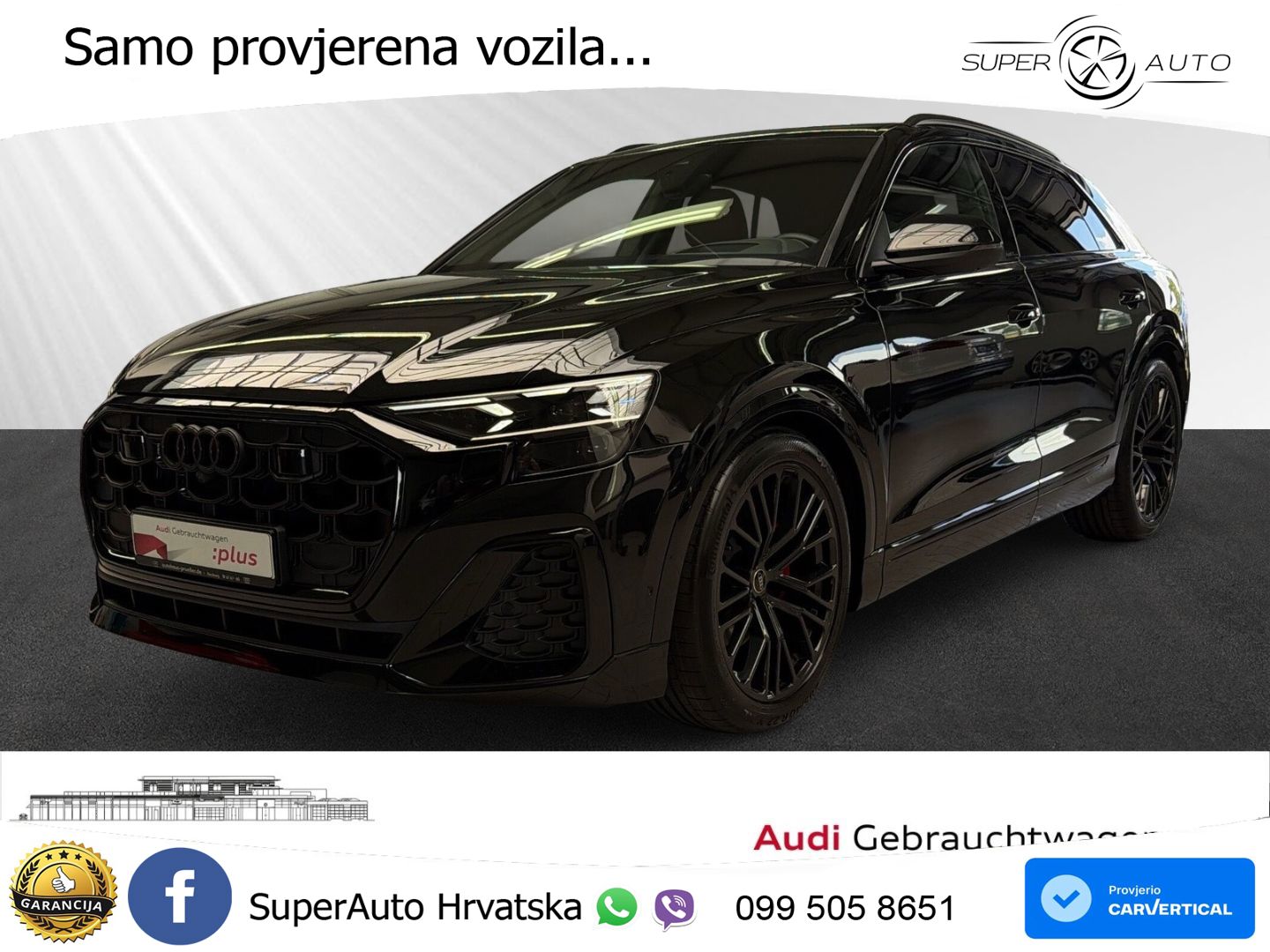 Audi Q8 50 TDI V6 (286 KS) quattro Tiptronic
