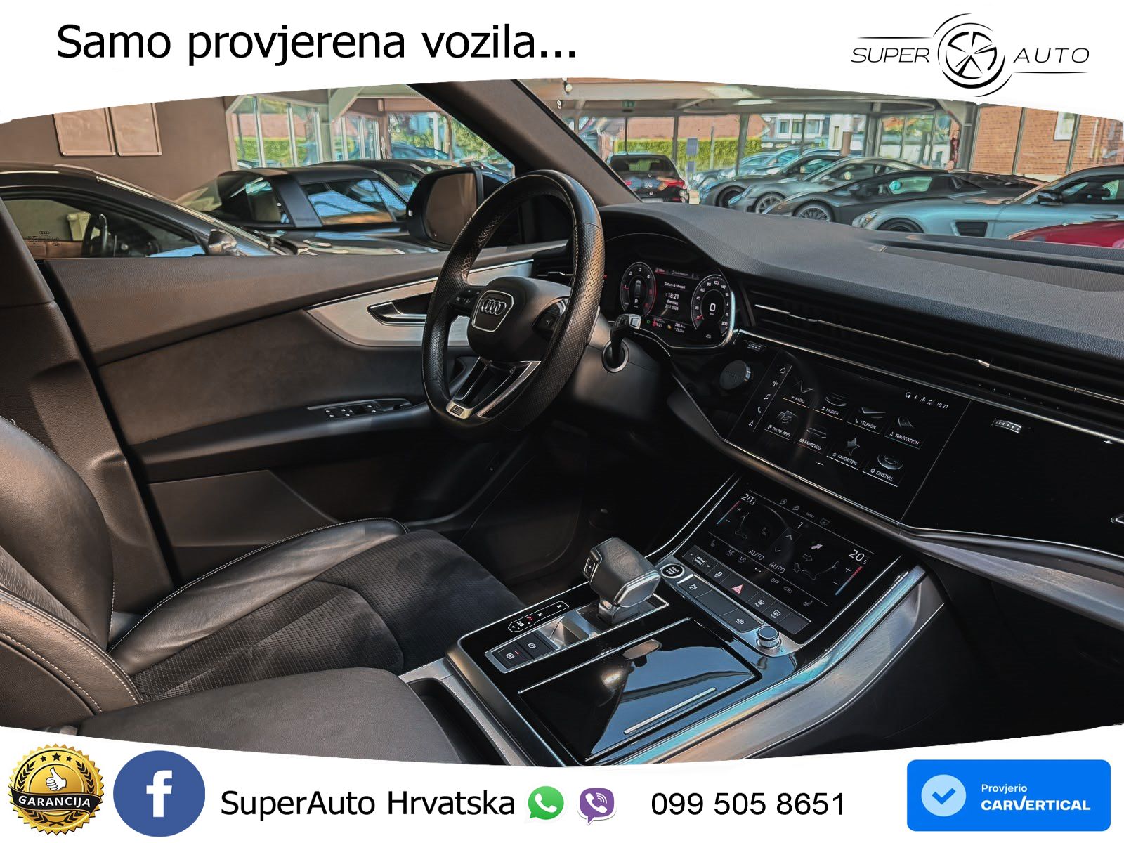 Audi Q8 50 TDI V6 (286 KS) quattro Tiptronic S line