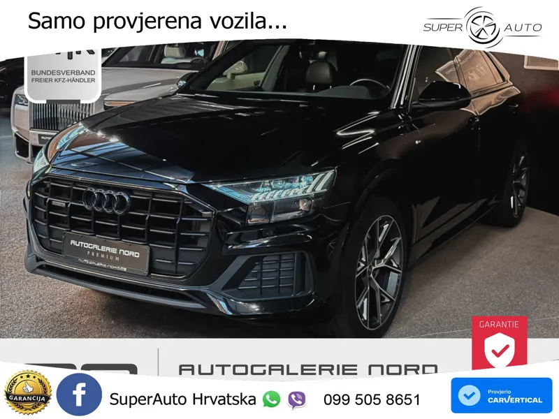 Audi Q8 50 TDI V6 (286 KS) quattro Tiptronic S line