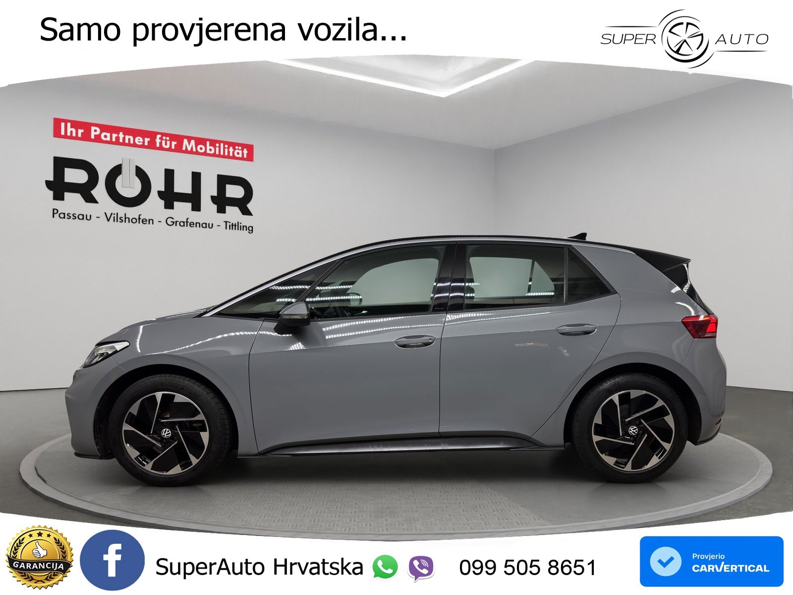 Volkswagen ID.3 Pro 62 kWh (204 KS)
