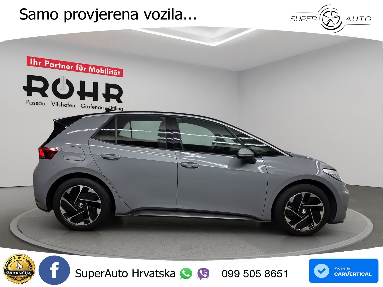 Volkswagen ID.3 Pro 62 kWh (204 KS)
