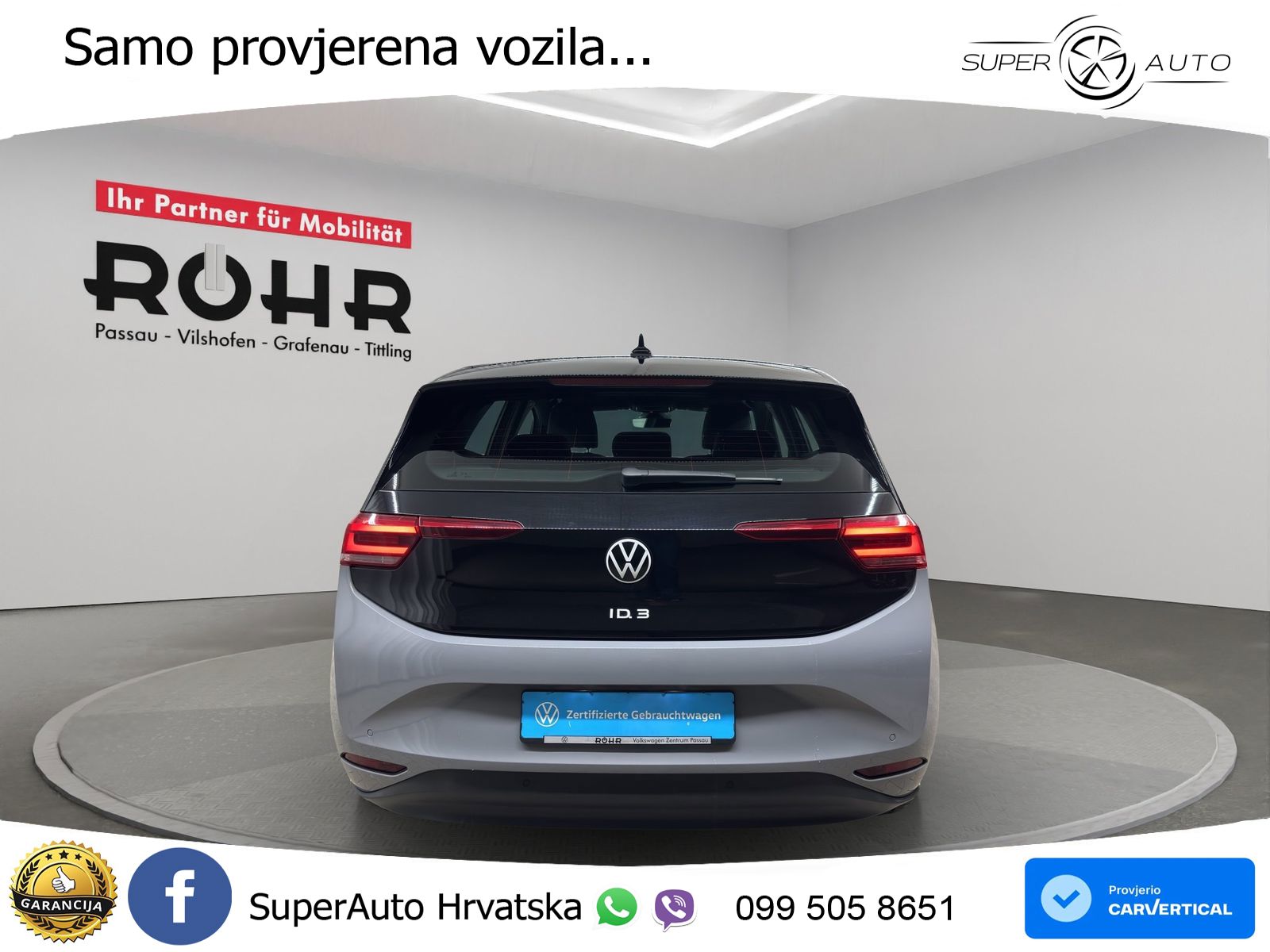 Volkswagen ID.3 Pro 62 kWh (204 KS)