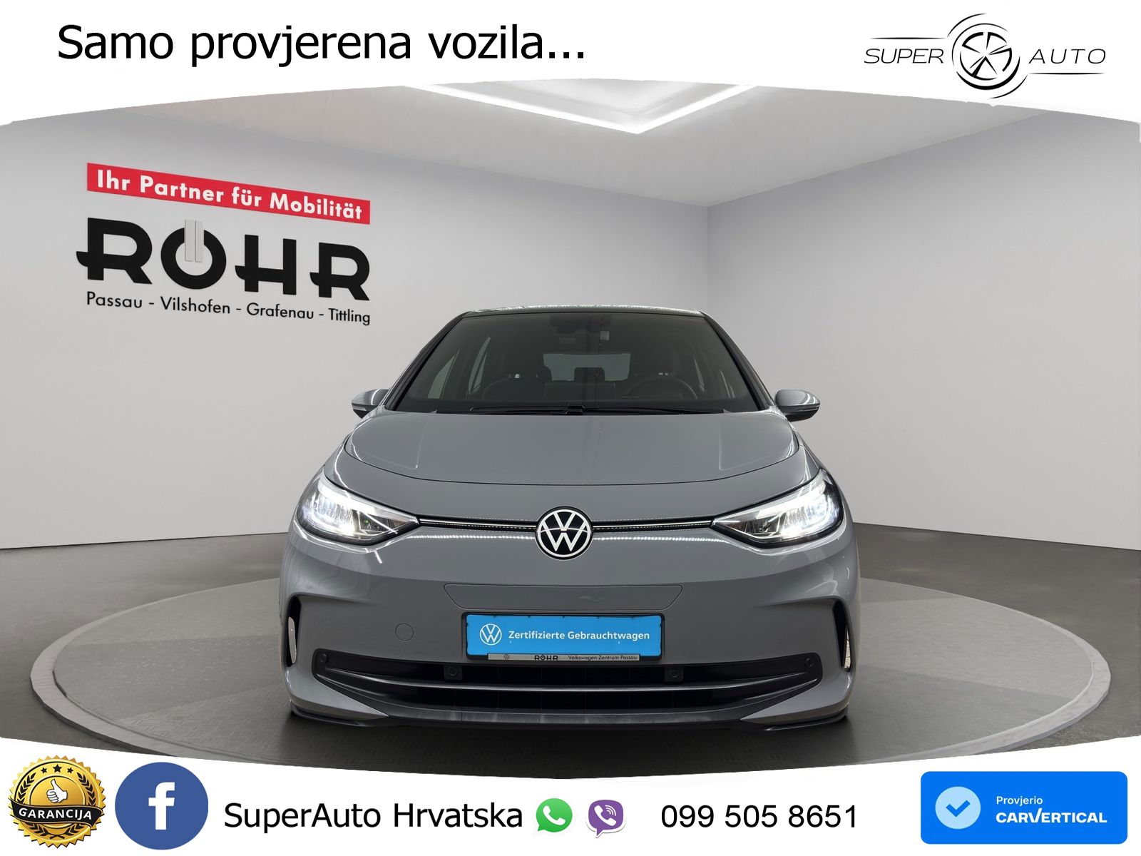 Volkswagen ID.3 Pro 62 kWh (204 KS)