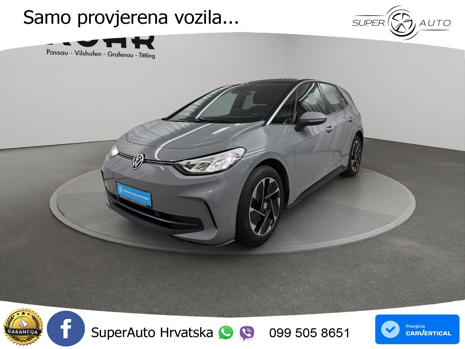 Volkswagen ID.3 Pro 62 kWh (204 KS)