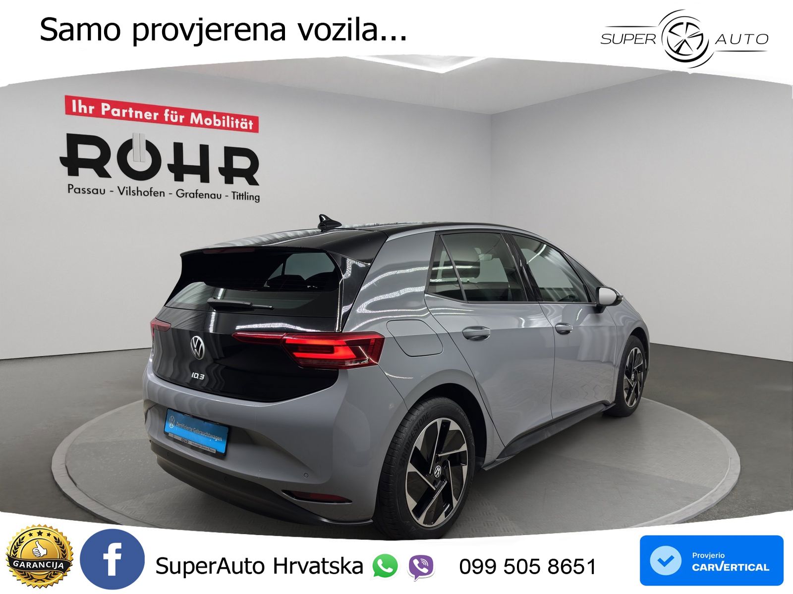 Volkswagen ID.3 Pro 62 kWh (204 KS)